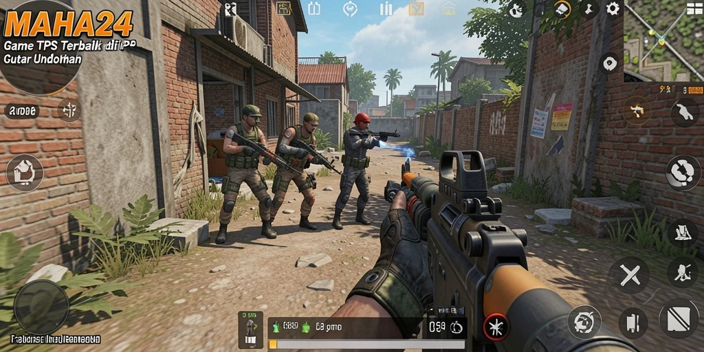 Screenshot gameplay <strong>MAHA24</strong> menampilkan aksi pertempuran yang mendebarkan.