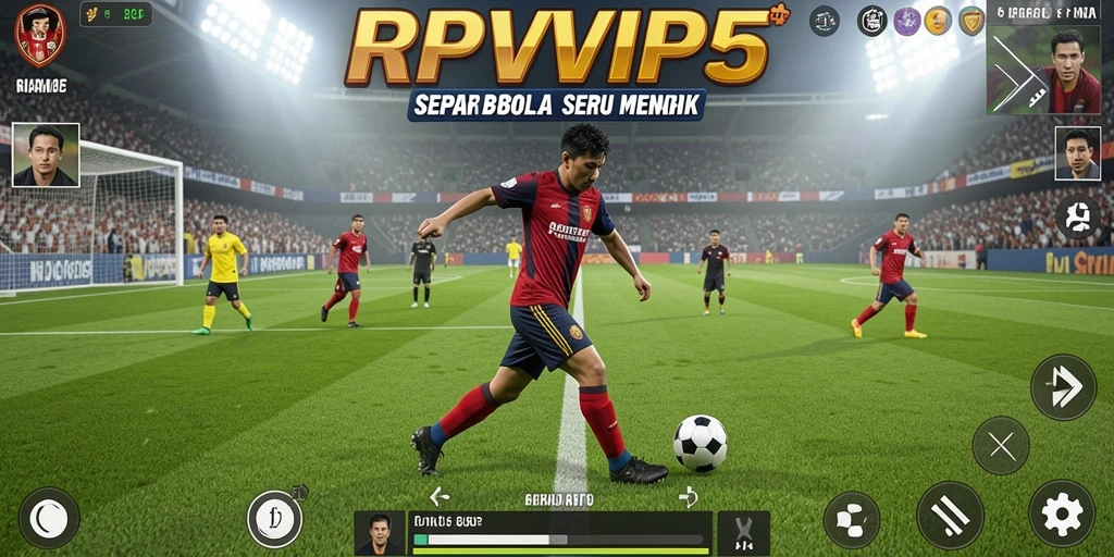 Tampilan gameplay RPVIP5 yang seru dan menegangkan saat pertandingan.