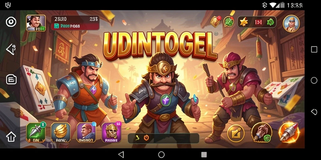 Tangkapan layar UDINTOGEL menampilkan intensitas gameplay Simulation yang mendebarkan.